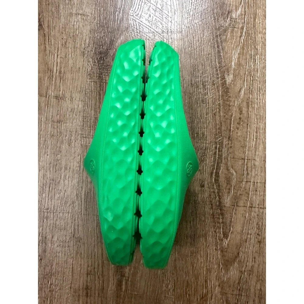 G/FORE Fore Play Skull & T's Slide Sandals Green Mens Size 11 Waterproof Golf
